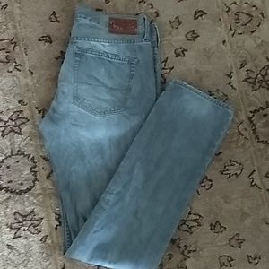 Bullhead men's gray washed denim jeans